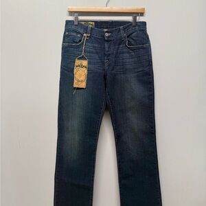 Lucky Brand Southside Rider Jean MIDRISE Relaxed Bootleg Women’s 8